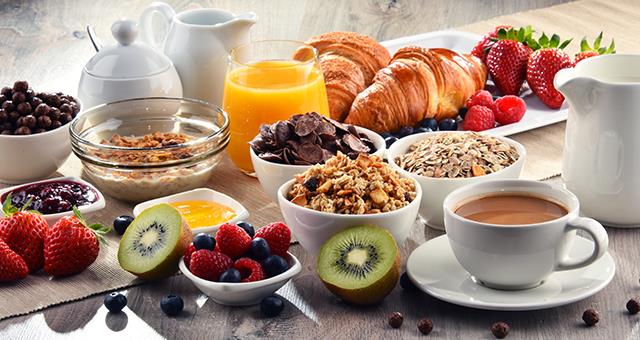 Breakfast is free for Gold, Platinum, Diamond and Diamond Select Best Western Rewards® members!